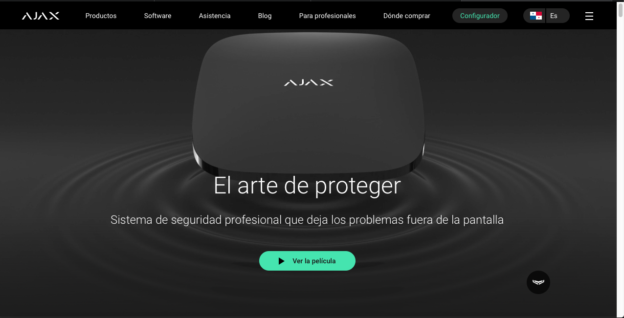 Alarmas.io Website